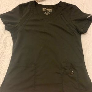 Black Grey’s Anatomy Scrub Top for Women